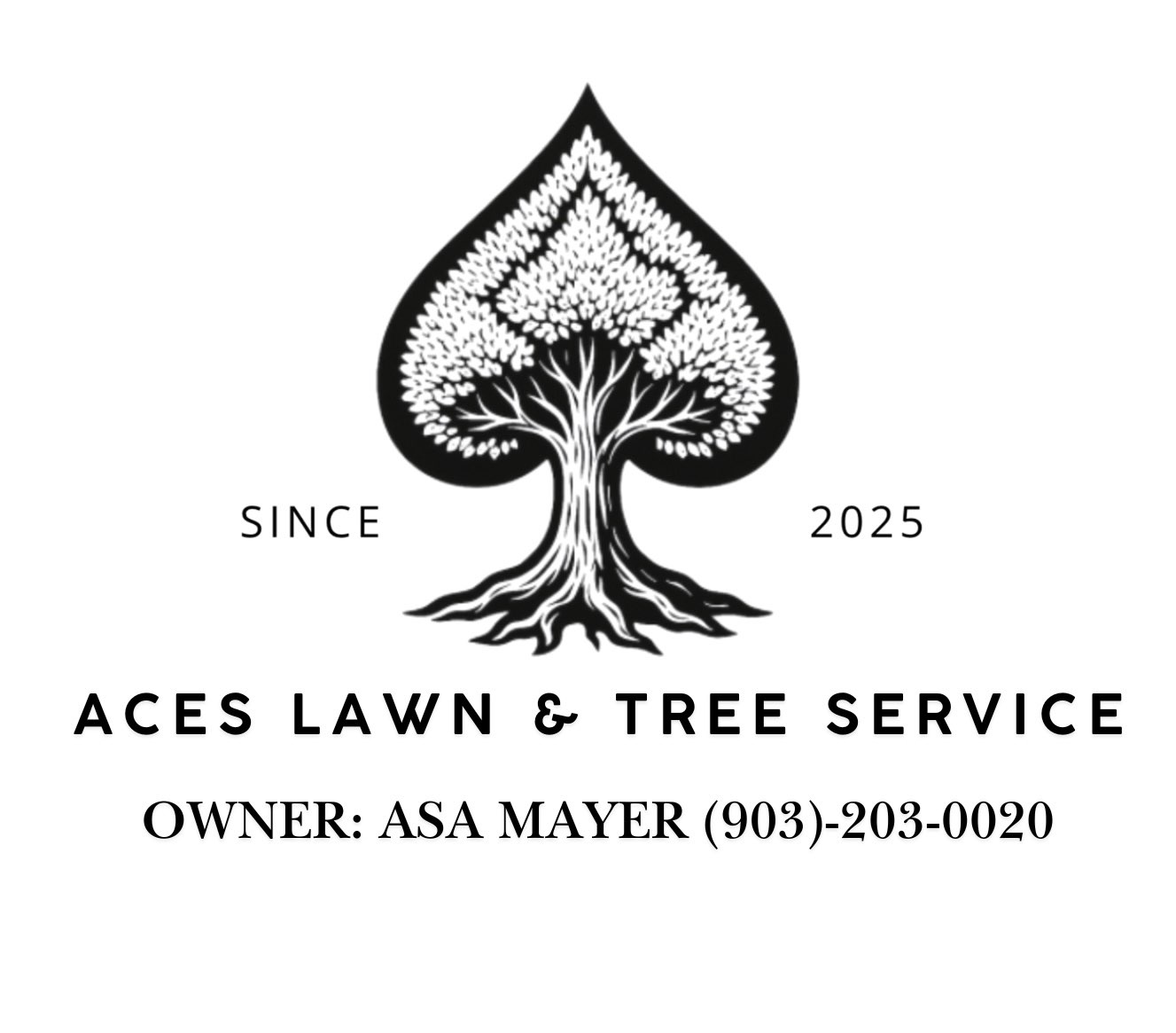 Aces Lawn & Tree Service logo